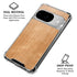 Natural Wood Google Pixel 10 Clear Case